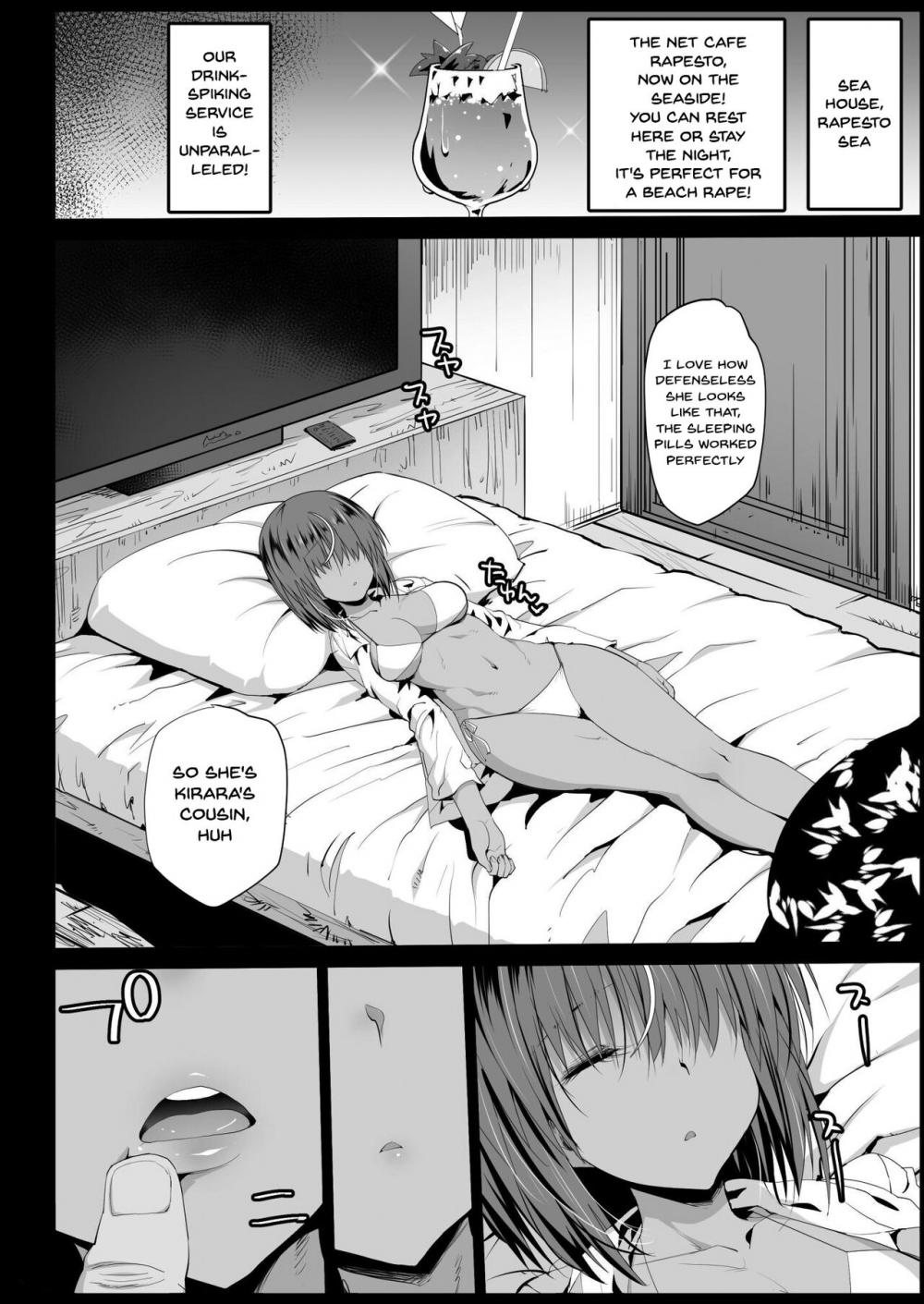 Hentai Manga Comic-Forced Schoolgirl Prostitution ~I Want To Pay These Dark Skinned Schoolgirls To Fuck-Chapter 3-13